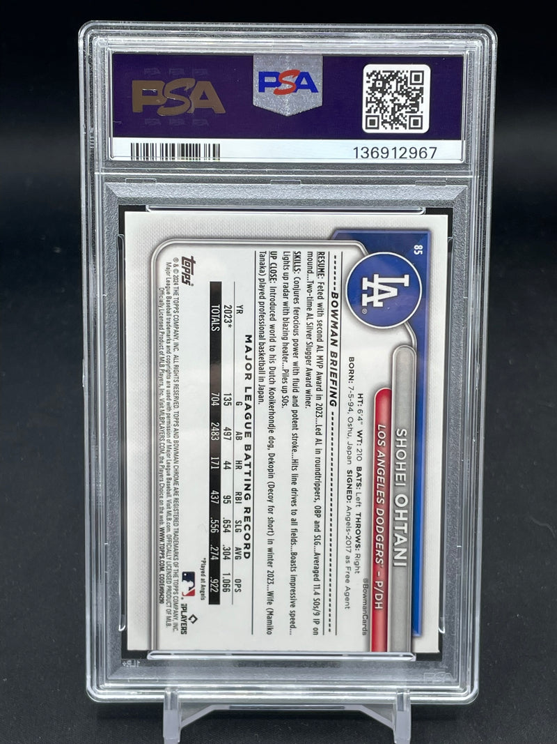 2024 TOPPS BOWMAN CHROME - MOJO REFRACTOR - S. OHTANI -