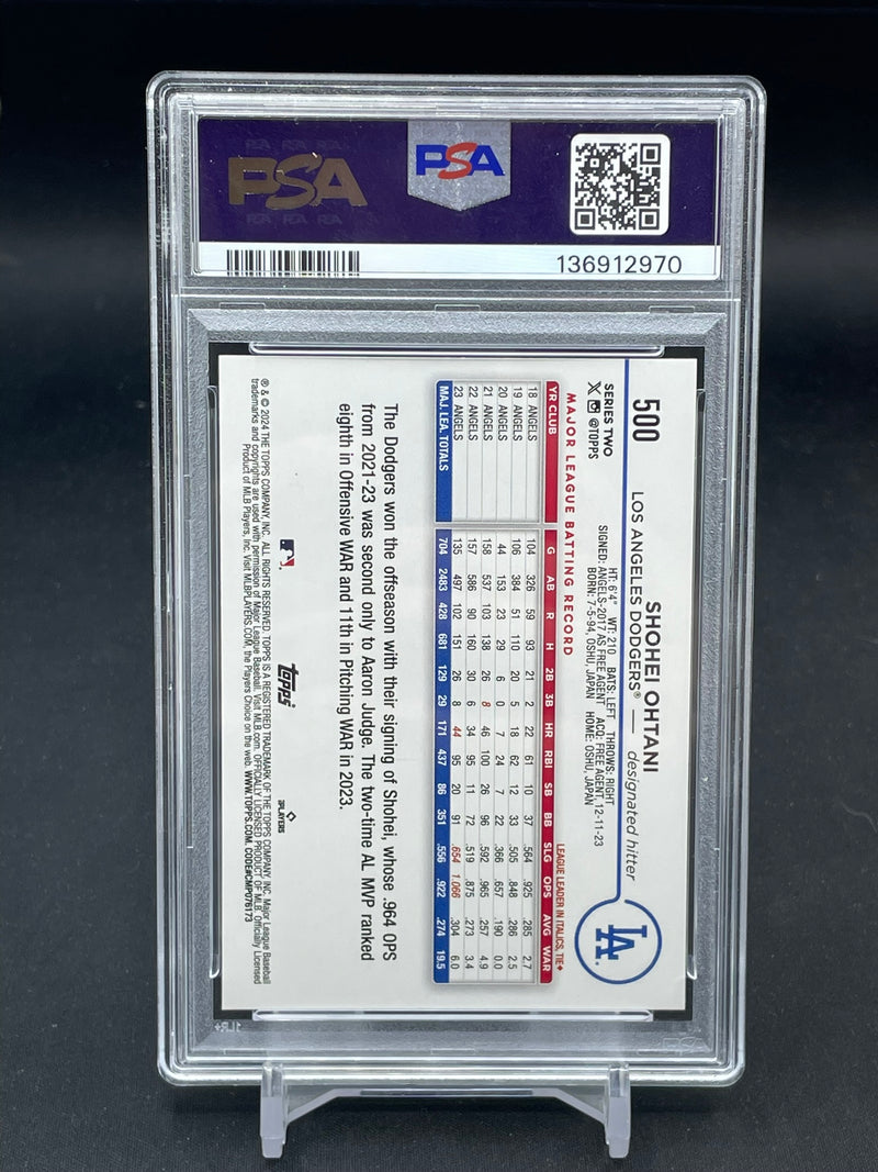 2024 TOPPS SERIES TWO - RAINBOW FOIL - S. OHTANI -