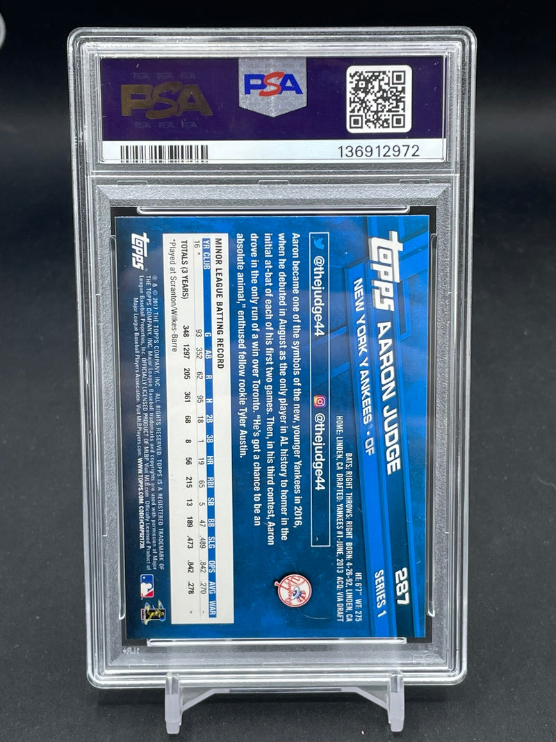 2017 TOPPS SERIES ONE - A. JUDGE -
