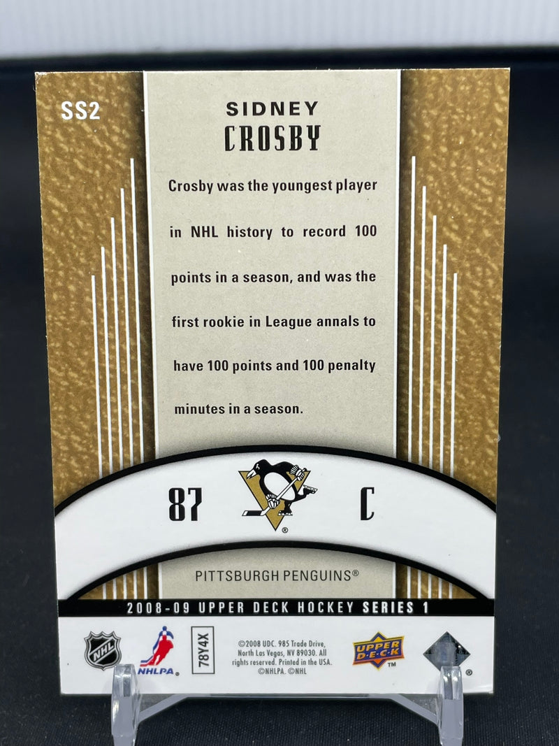 2008 UPPER DECK SERIES ONE - SUPER SKILLS - S. CROSBY -
