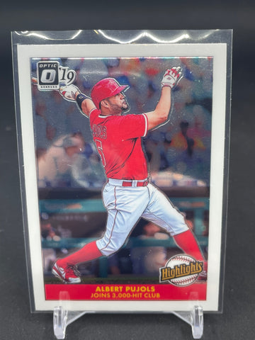 2019 PANINI DONRUS OPTIC - HIGHLIGHTS HOLO - A. PUJOLS - #H2