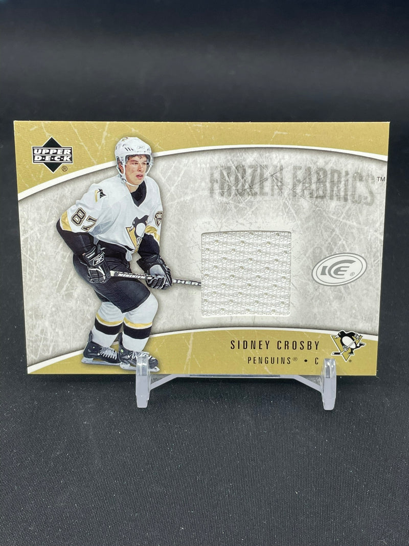 2005 UPPER DECK ICE - FROZEN FABRICS - S. CROSBY -