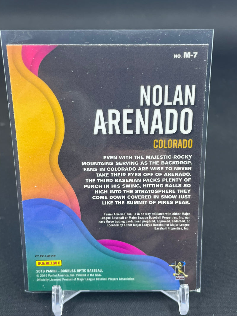 2019 PANINI DONRUSS OPTIC - MYTHICAL - PRIZM - N. ARENADO -
