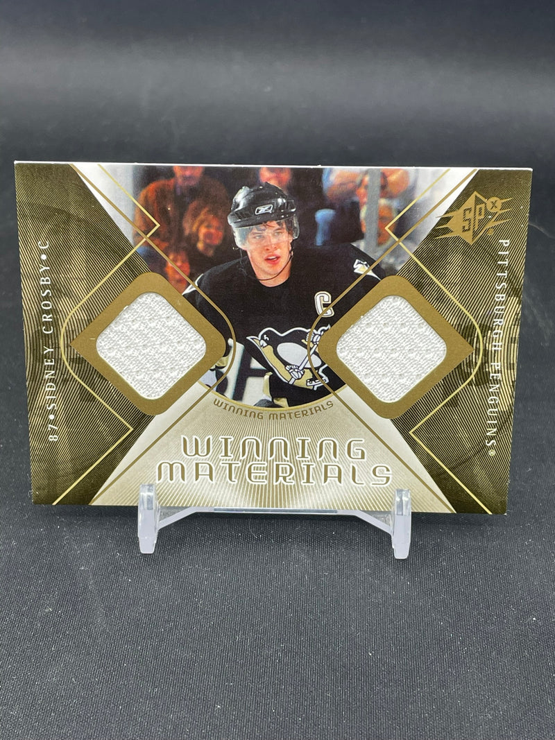 2007 UPPER DECK SPX - WINNING MATERIALS - S. CROSBY -