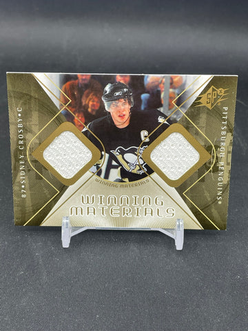 2007 UPPER DECK SPX - WINNING MATERIALS - S. CROSBY - #WM-SC - DUAL RELIC