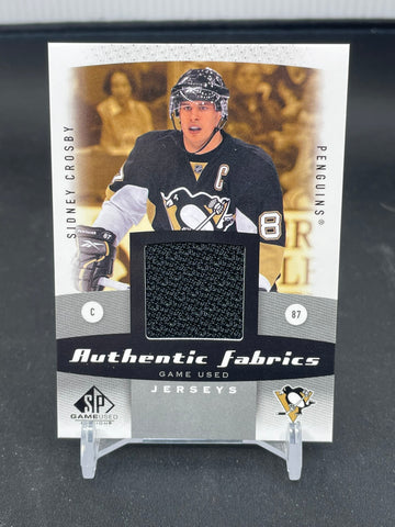 2010 UPPER DECK SP GAME USED - AUTHENTIC FABRICS - S. CROSBY - #AF-SC - RELIC