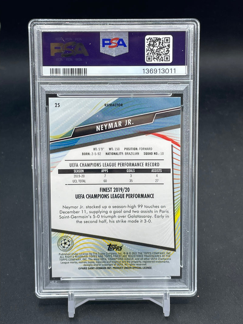 2020 TOPPS FINEST UCL - REFRACTOR - NEYMAR JR. -