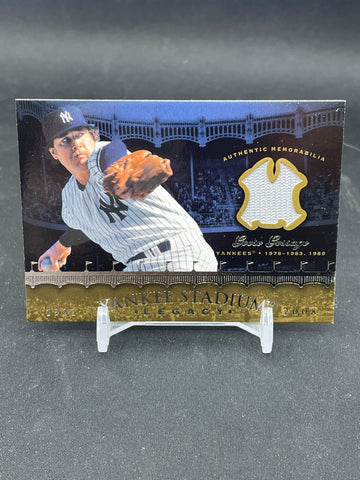 2008 UPPER DECK - YANKEE STADIUM LEGACY - G. GOSSAGE - #YSM-GG - RELIC