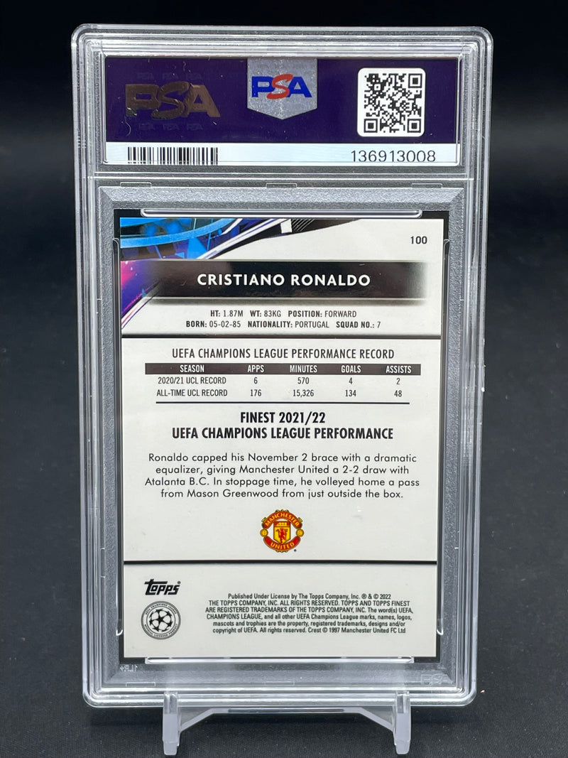 2021 TOPPS FINEST UCL - C. RONALDO -