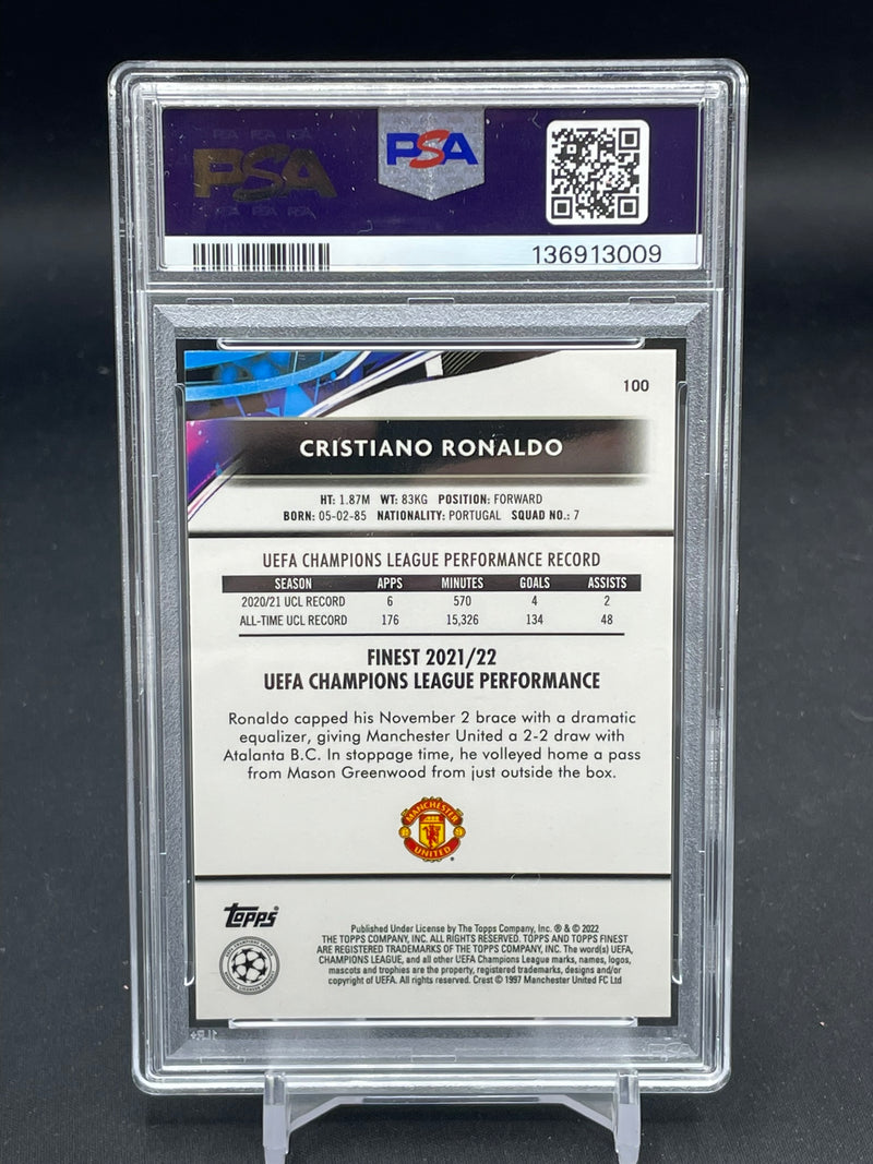 2021 TOPPS FINEST UCL - C. RONALDO -