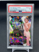 2024 PANINI SELECT WNBA - WHITE ICE - DRAFT SELECT SIGNATURE - A. WILSON - #DSSAW - #'D/25 - PSA 7 - AUTOGRAPH