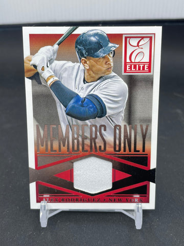2015 PANINI ELITE - MEMBERS ONLY - A. RODRIGUEZ - #2 - RELIC