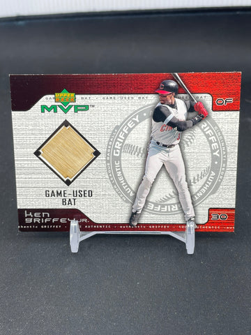 2001 UPPER DECK MVP - K. GRIFFEY JR. - #AG-B - GAME-USED BAT RELIC