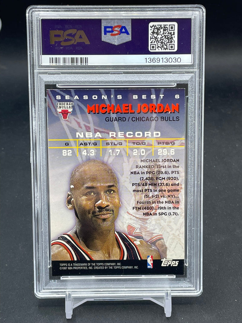 1997 TOPPS - SEASON'S BEST - M. JORDAN -