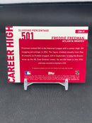 2015 TOPPS - CAREER HIGH RELICS - F. FREEMAN -
