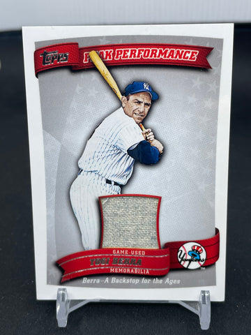 2010 TOPPS - PEAK PERFORMANCE - Y. BERRA - #PPR-YB - RELIC