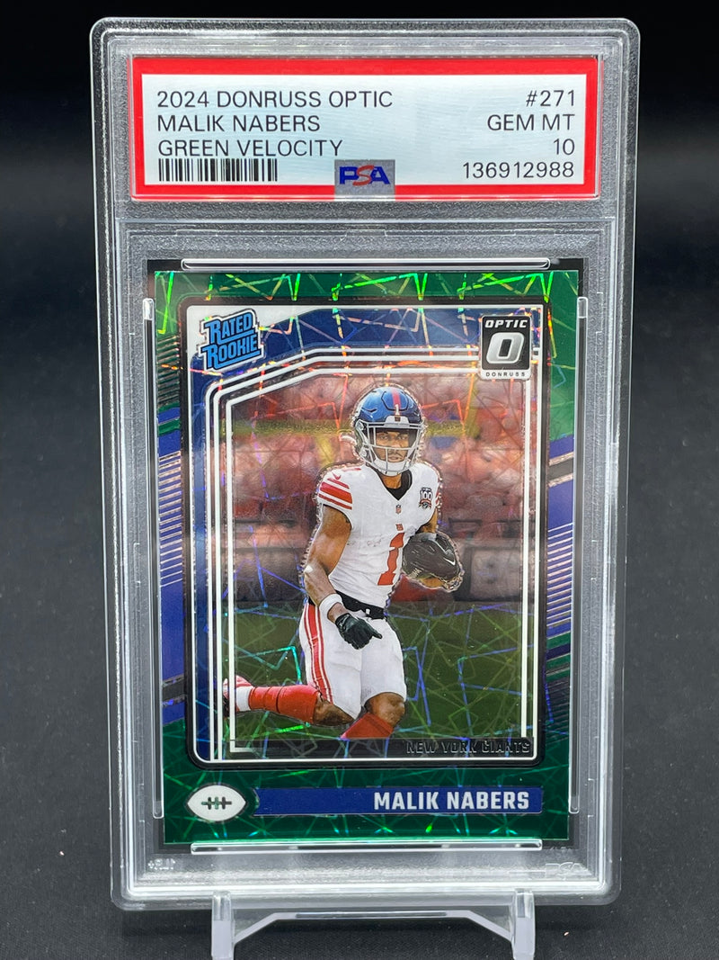 2024 PANINI DONRUSS OPTIC - GREEN VELOCITY - RATED ROOKIES - M. NABERS -