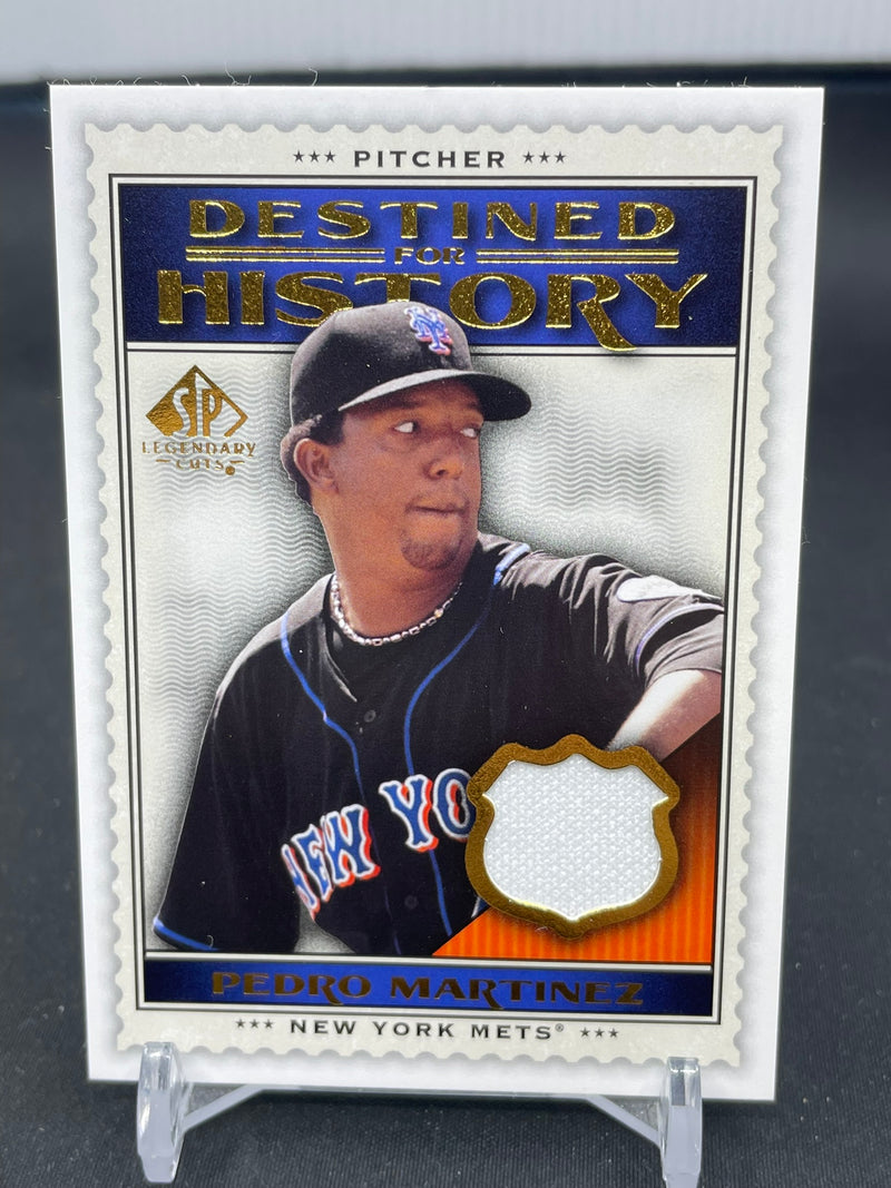 2009 UPPER DECK SP LEGENDARY CUTS - DESTINED FOR HISTORY - P. MARTINEZ -