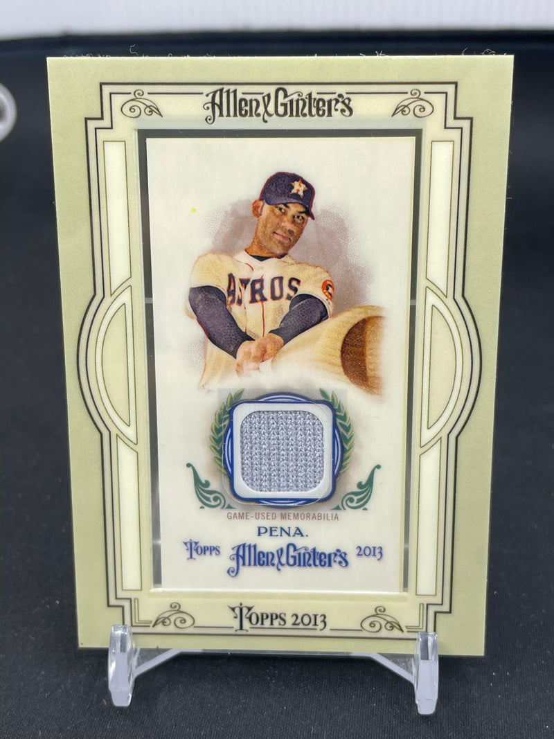 2013 TOPPS ALLEN & GINTER 'S - MINI INNER CARD - C. PENA -