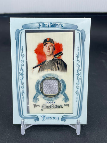 2013 TOPPS ALLEN & GINTER'S - MINI FRAMED - B. POSEY - #AGR-BO - RELIC