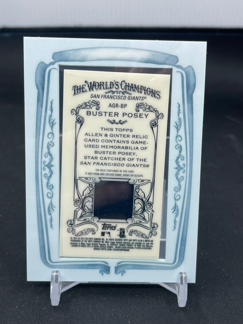 2013 TOPPS ALLEN & GINTER'S - MINI FRAMED - B. POSEY -