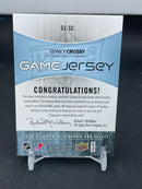 2012 UPPER DECK SERIES ONE - GAME JERSEY - S. CROSBY - #GJ-SC - #'D/25 - RELIC
