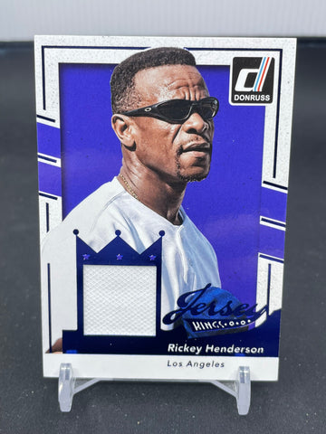 2016 PANINI DONRUSS - JERSEY KINGS - BLUE - R. HENDERSON - #JK-RH - RELIC