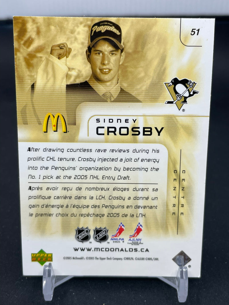2005 UPPER DECK MCDONALD'S - S. CROSBY -