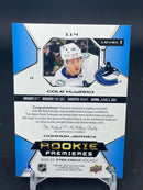 2023 UPPER DECK TRILOGY - ROOKIE PREMIERES - C. MCWARD - #114 - #'D/499 - JERSEY RELIC - RC