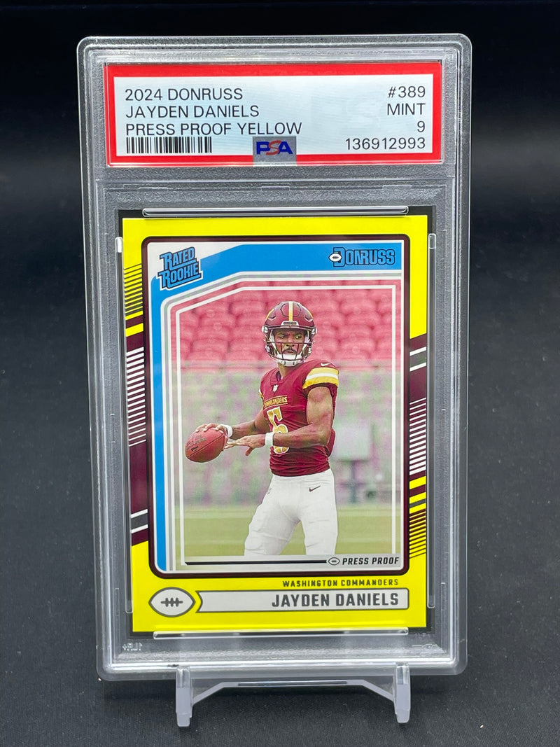 2024 PANINI DONRUSS - PRESS PROOF YELLOW - RATED ROOKIE - J. DANIELS -