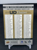 2013 UPPER DECK SERIES TWO - UD CANVAS CHECKLIST - S. CROSBY / J. TAVARES / M. ST. LOUIS -