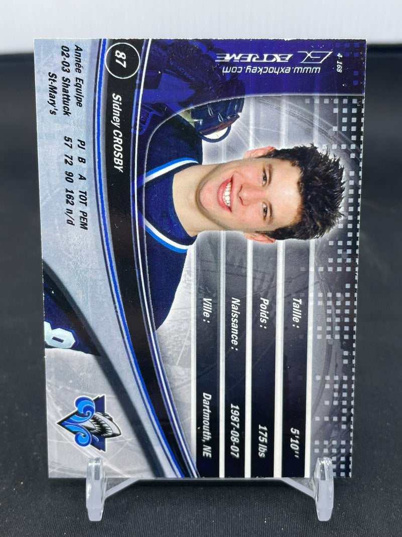 2003 OCEANIC - S. CROSBY - PRE-NHL CARD