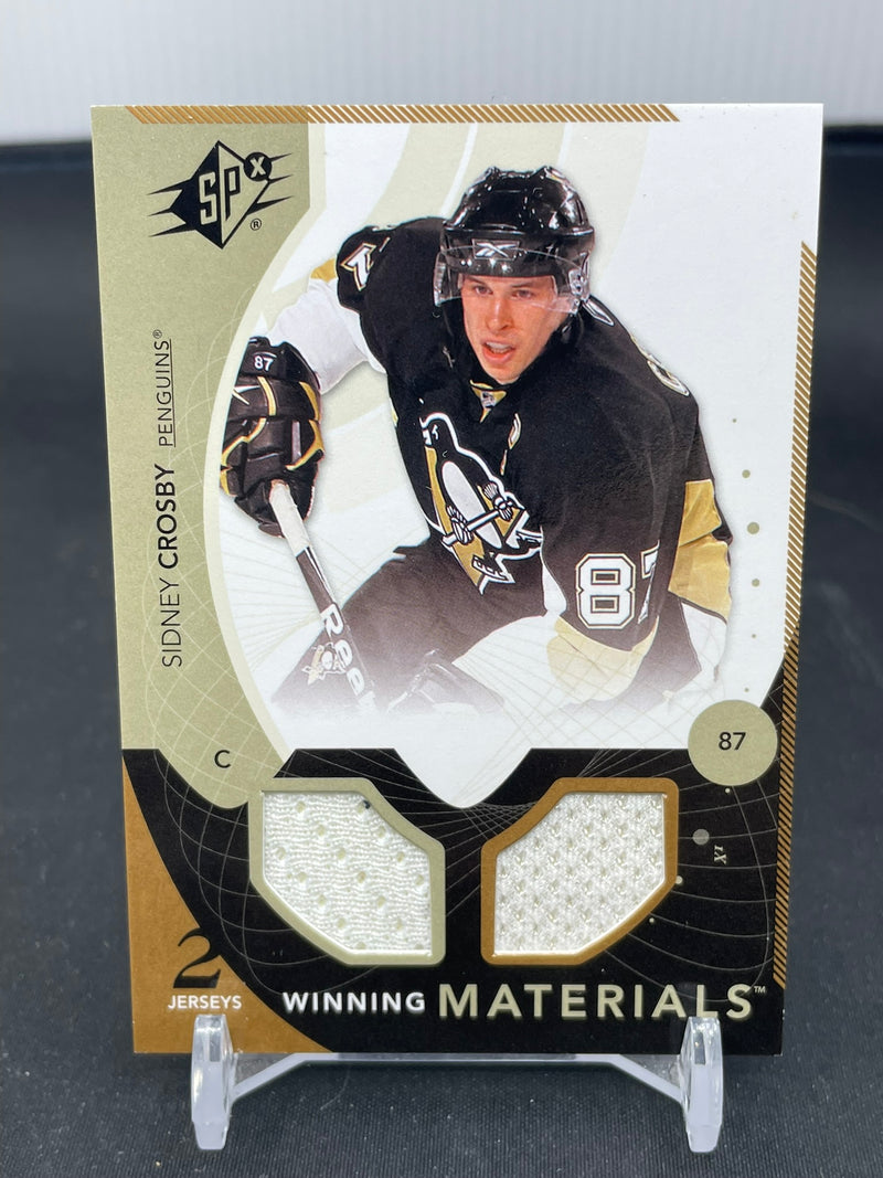 2010 UPPER DECK SPX - WINNING MATERIALS - S. CROSBY -