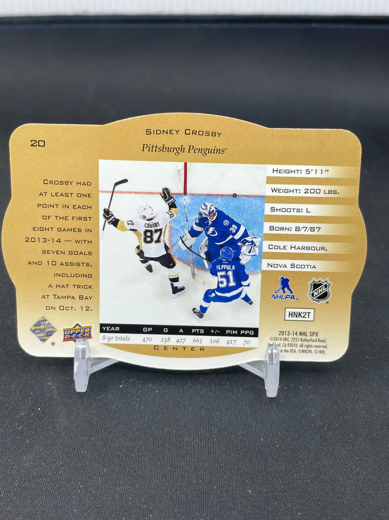 2013 UPPER DECK SPX - 96-97 RETRO DIE-CUT - S. CROSBY -