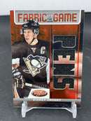 2012 PANINI CERTIFIED - MIRROR RED - FABRIC OF THE GAME - S. CROSBY - #FOG-SC - #'D/150 - RELIC