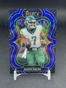 2025 PANINI SELECT - BLUE DISCO PRIZM - J. FIELDS - #375 - #'D/25