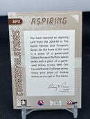 2004 IN THE GAME - ASPIRING PROSPECT - G. PERREAULT / S. CROSBY -