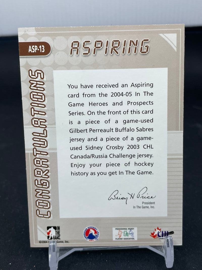 2004 IN THE GAME - ASPIRING PROSPECT - G. PERREAULT / S. CROSBY -