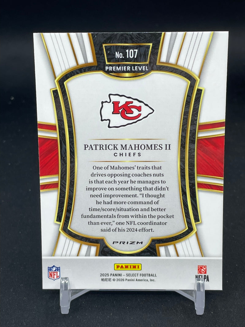 2025 PANINI SELECT - PRIZM - P. MAHOMES II -