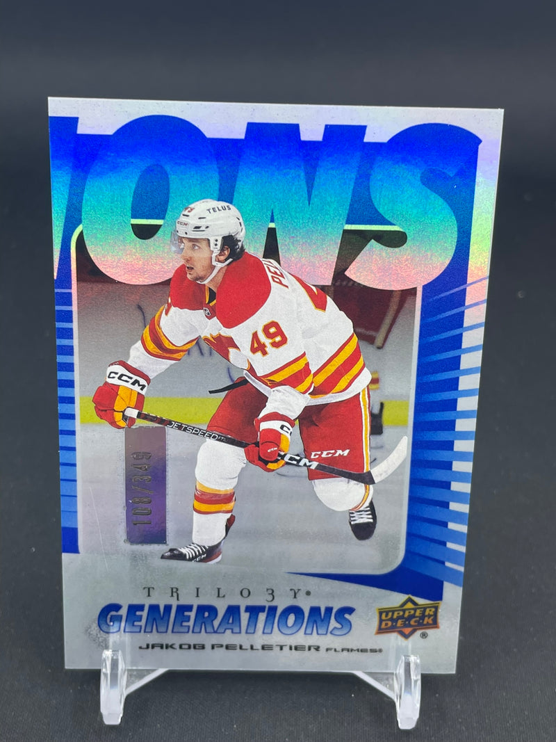 2023 UPPER DECK TRILOGY - BLUE - GENERATIONS - SINGLES - SELECT YOUR PLAYER -