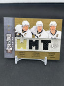 2009 UPPER DECK SPX - WINNING TRIOS - S. CROSBY / E. MALKIN / J. STAAL - #WT-PEN - #'D/50 - TRIPLE RELIC