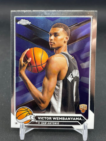 2023 TOPPS CHROME - V. WEMBANYAMA - #1 - RC