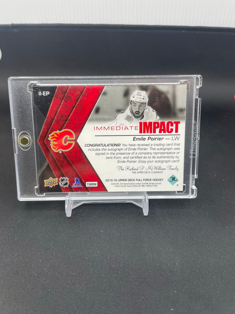 2015 UPPER DECK FULL FORCE - IMMEDIATE IMPACT - E. POIRIER -