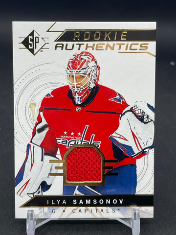 2018 UPPER DECK SP AUTHENTIC - ROOKIE AUTHENTICS - I. SAMSONOV - #116 - RELIC - RC