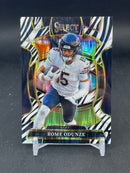 2025 PANINI SELECT - ZEBRA PRIZM - R. ODUNZE -