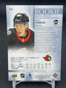 2021 UPPER DECK THE CUP - ROOKIE AUTO PATCH - L. THOMSON - #196 - #'D/249 - RELIC - AUTOGRAPH - RC