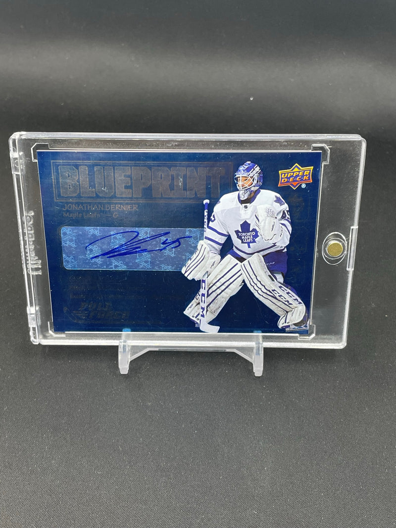 2015 UPPER DECK FULL FORCE - BLUE PRINT - J. BERNIER -