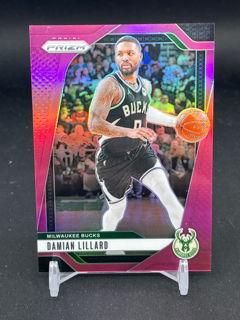 2024 PANINI PRIZM - PINK PRIZM - D. LILLARD - #90 - #'D/249