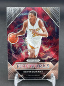2021 PANINI PRIZM DRAFT PICKS - FIREWORKS - K. DURANT -