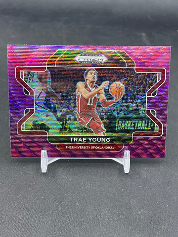 2022 PANINI PRIZM DRAFT PICKS - PURPLE WAVE PRIZM - T. YOUNG - #46 - RC
